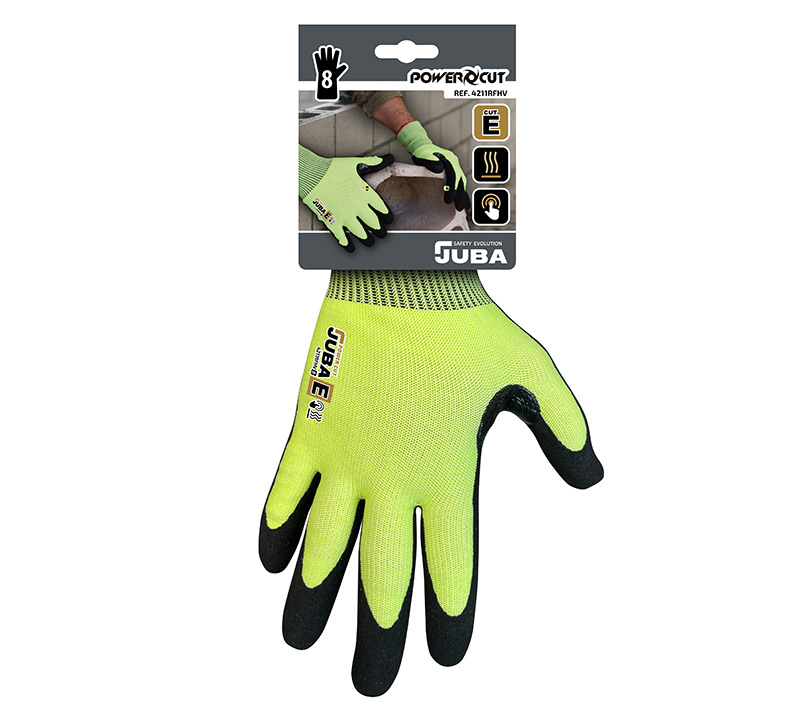 Gants en Nitrile Juba - H4211RFHV Cartoncillo