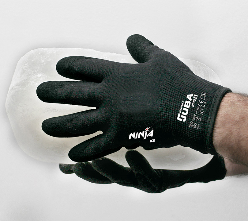 Gants ninja ice contre le froid et les risques mécaniques