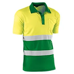 Polos Haute visibilité CAT II - HV720BCVERDE GALES