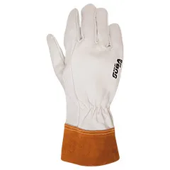 guante de trabajo blanco