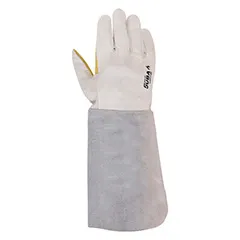 guantes de mantenimiento blanco largo