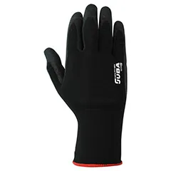 guante negro para planta de automovil