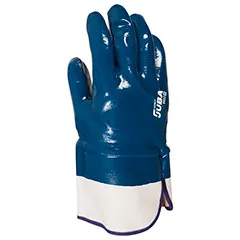 guante especializado para siderometalurgia azul