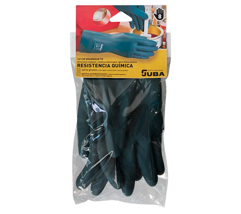 Gants en Néoprène/Latex Juba - 321CB GRANDEUR 70 Cartoncillo