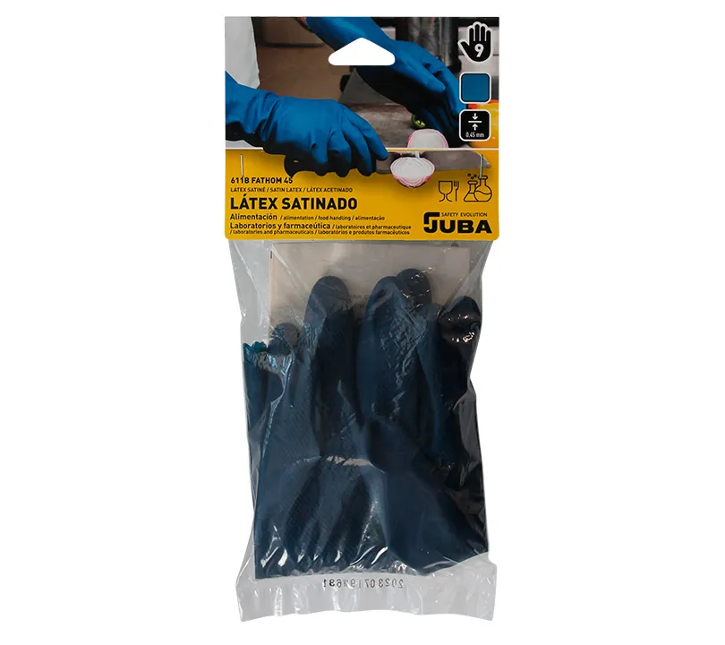 Latex Gloves Juba - 611B FATHOM 45 Cartoncillo