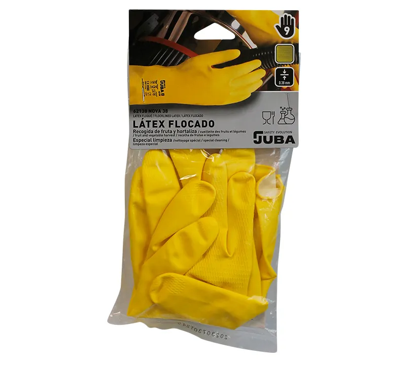 Guantes de látex Juba - 62138 NOVA 38 Cartoncillo