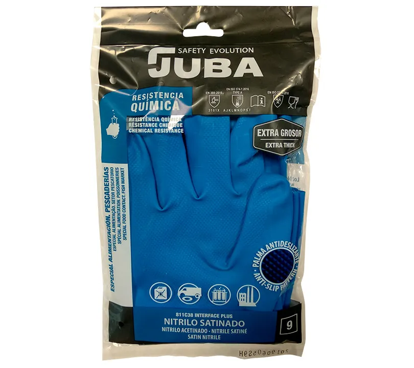 Nitrile Gloves Juba - 811C38 INTERFACE PLUS Cartoncillo