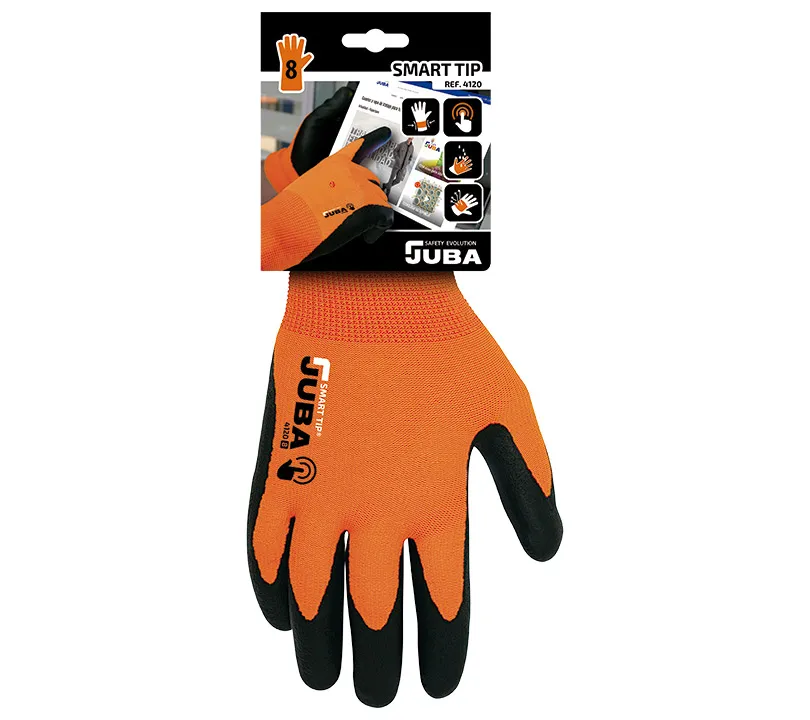 Gants en Nitrile Juba - 4120 SMART TIP Cartoncillo