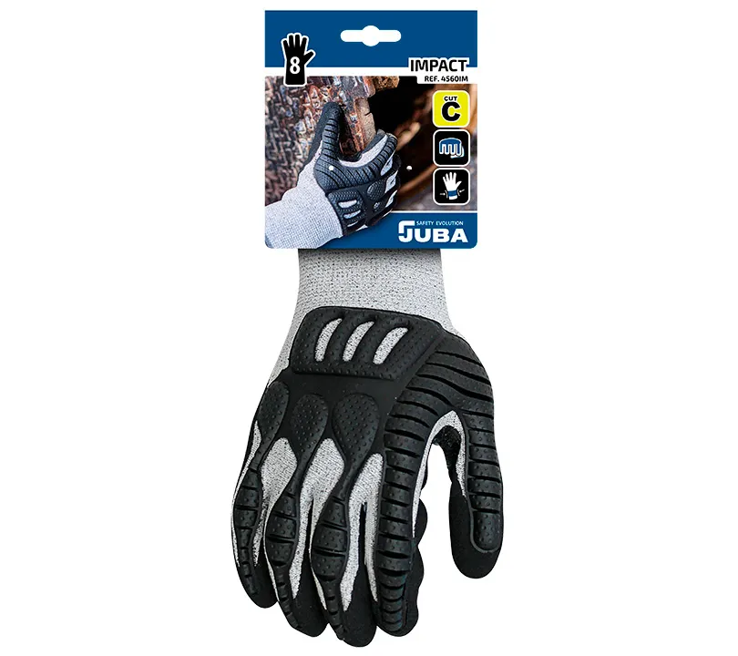 Guantes de nitrilo Juba - 4560IM IMPACT Cartoncillo