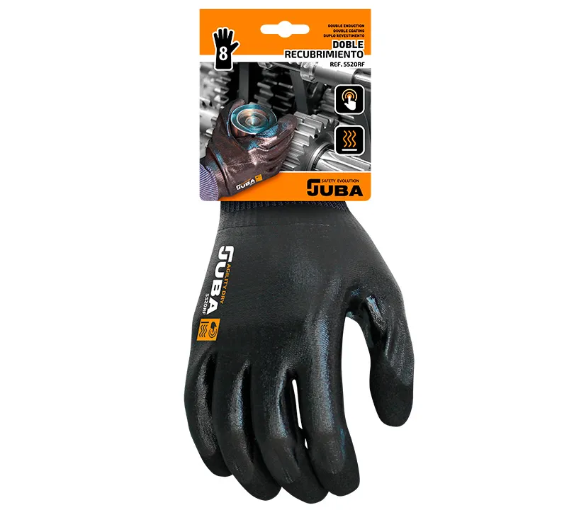 Guantes de nitrilo Juba - 5520RF AGILITY DRY Cartoncillo