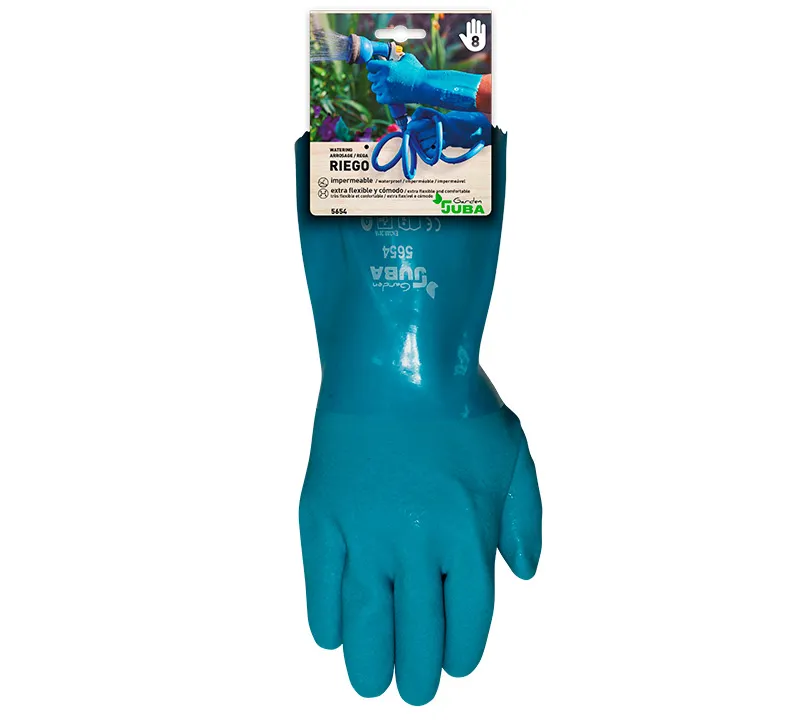 PVC Gloves Juba - H5654 GARDEN Cartoncillo