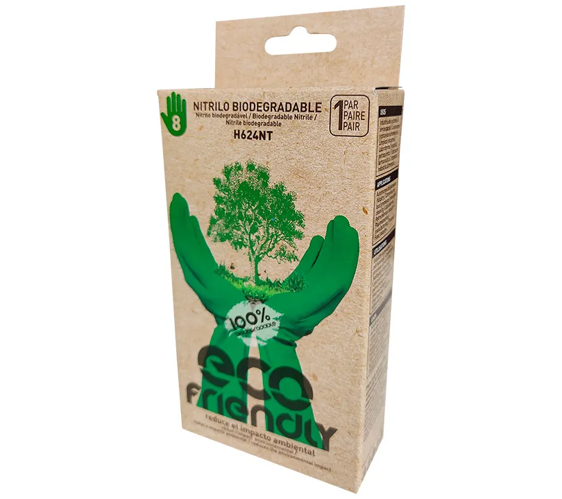 Gants en Nitrile Juba - H624NT NATURE Cartoncillo