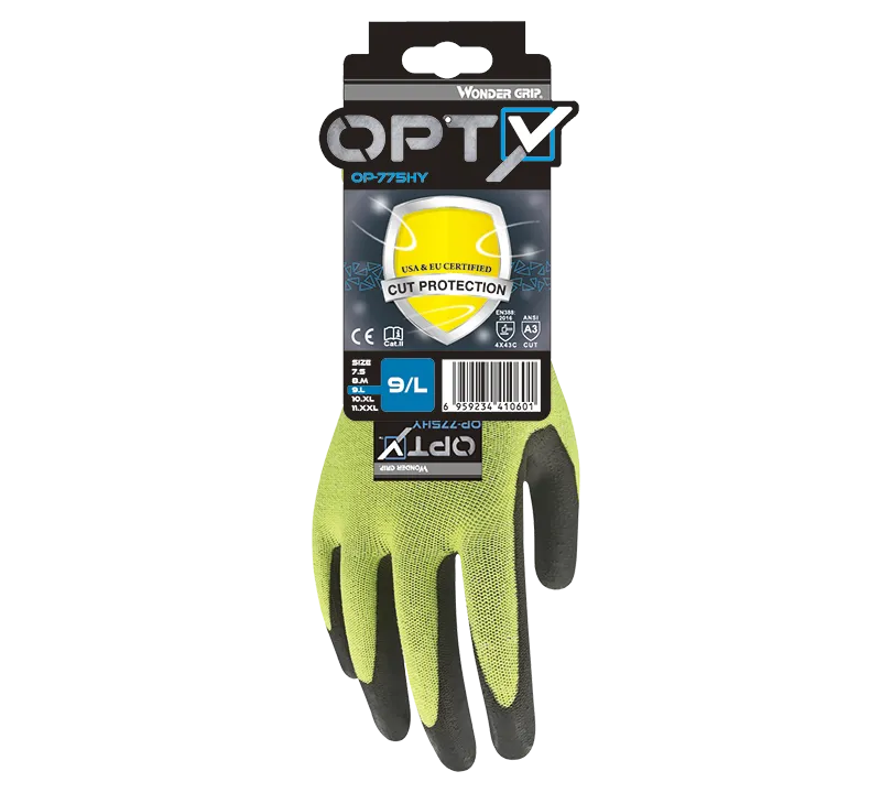 PU Gloves Wonder Grip - HOP775HY OPTY Cartoncillo