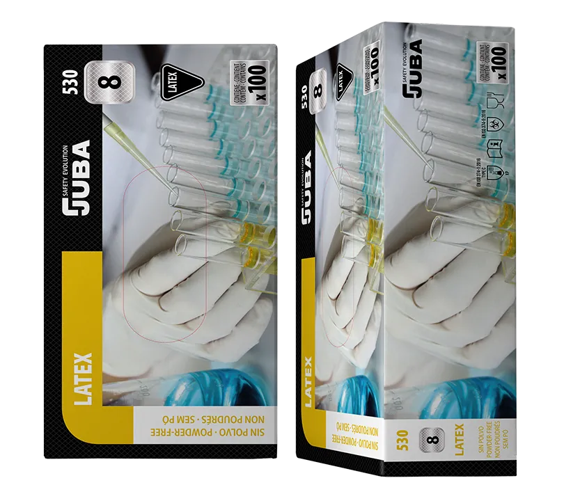 Latex Gloves Juba - 530 JUBA Detalle