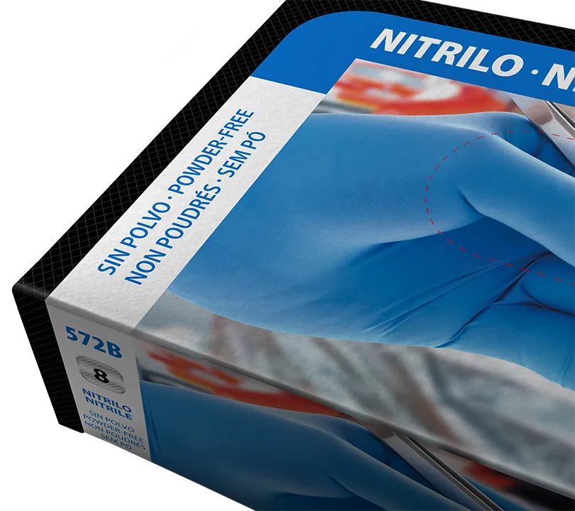 Nitrile Gloves Juba - 572B JUBA Detalle