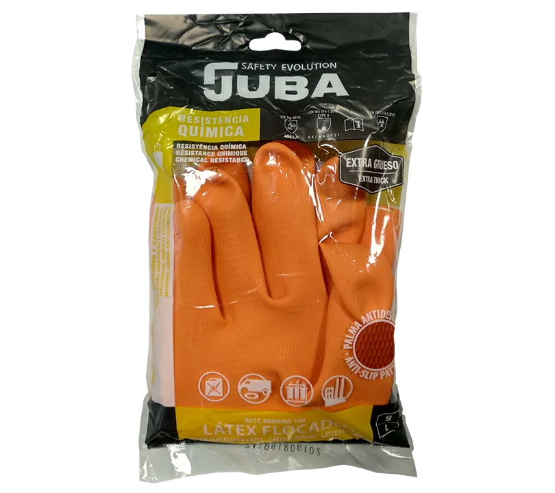 Gants en latex Juba - 621C Detalle