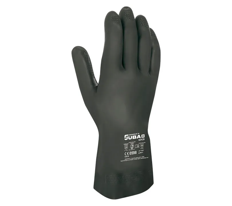 Gants en Néoprène/Latex Juba - 321CB GRANDEUR 70 Dorso