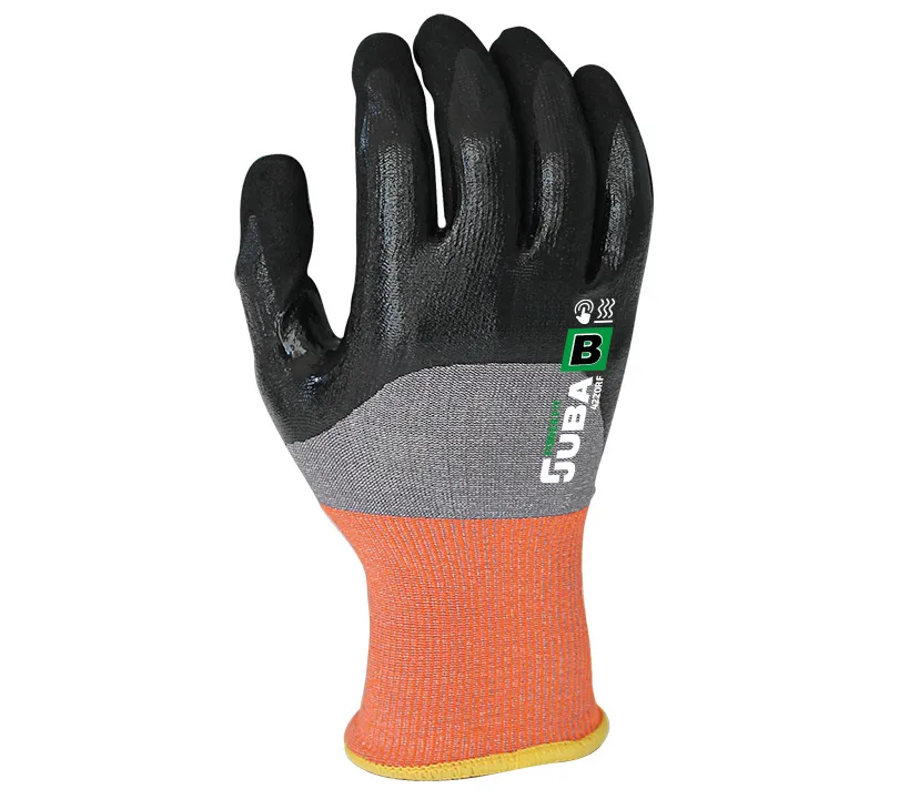 Nitrile Gloves Juba - 4220RF POWER FIT Dorso