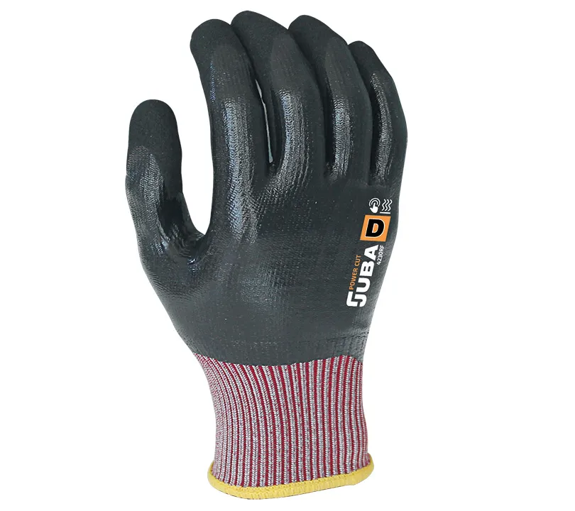 Nitrile Gloves Juba - 4230RF POWER CUT Dorso