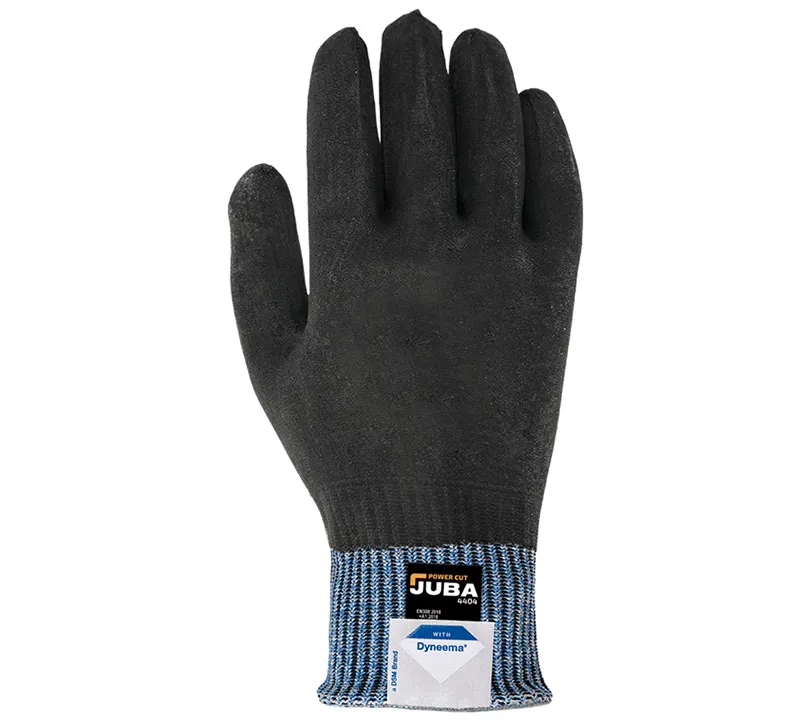 Gants en latex Juba - 4404 POWER CUT Dorso