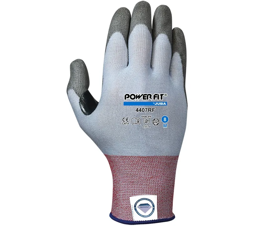 Guantes de PU Juba - 4407RF POWER FIT Dorso