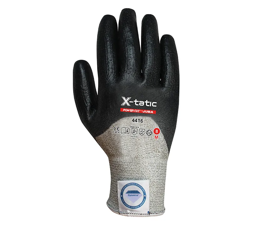 PU Gloves Juba - 4416 POWER CUT XTATIC Dorso