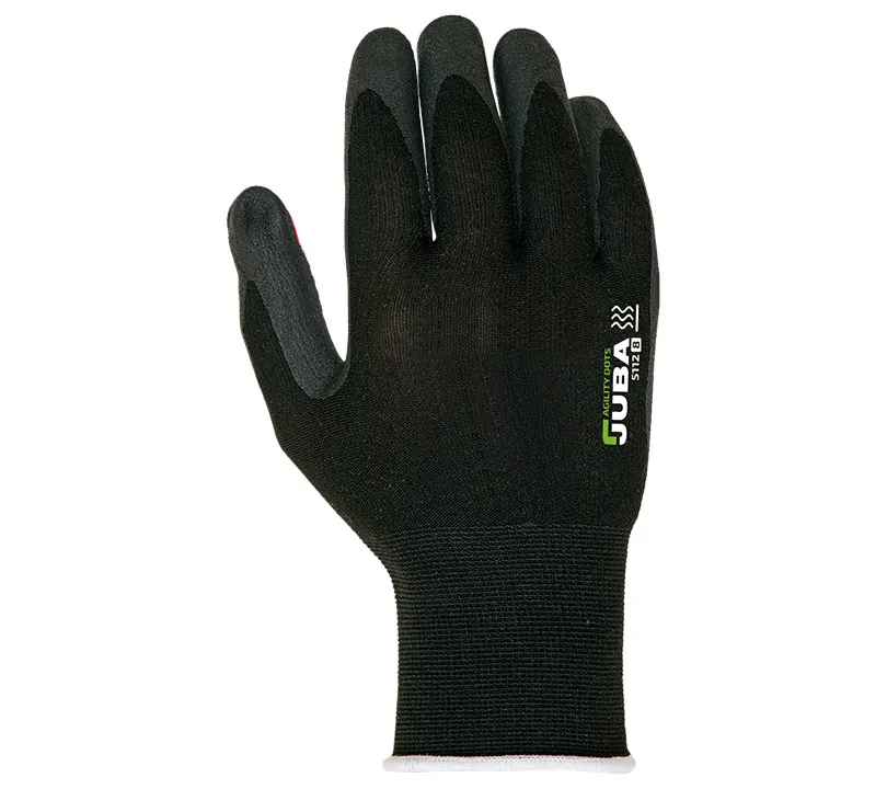 Nitrile Gloves Juba - H5112 AGILITY DOTS Dorso