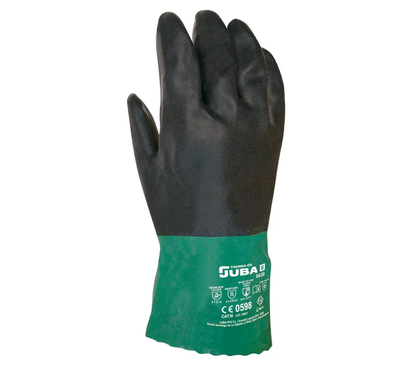 Gants en Néoprène Juba - 5630 THERMA-OIL Dorso