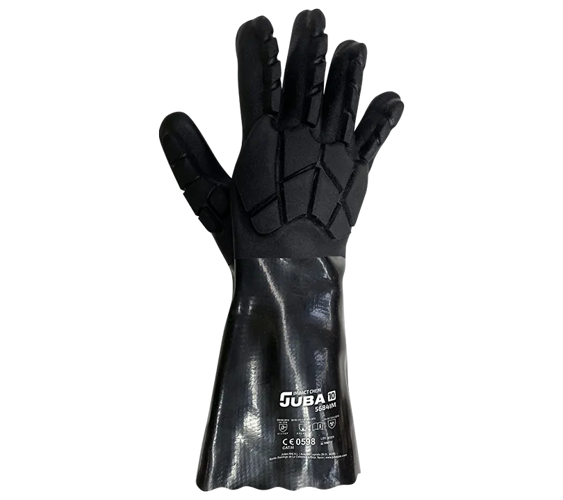 PVC Gloves Juba - 5684IM IMPACT CHEM Dorso