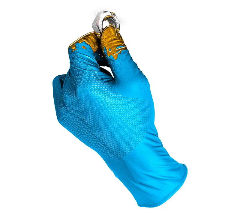 Gants en Nitrile GRIPPAZ® by JUBA® - 580BL GRIPPAZ Dorso