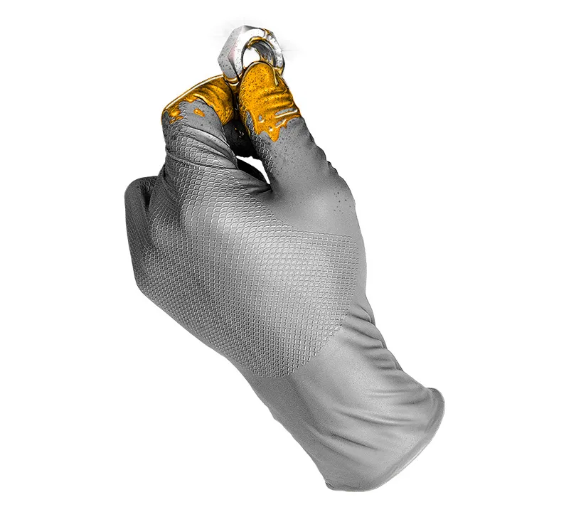 Gants en Nitrile GRIPPAZ® by JUBA® - 580GY GRIPPAZ Dorso