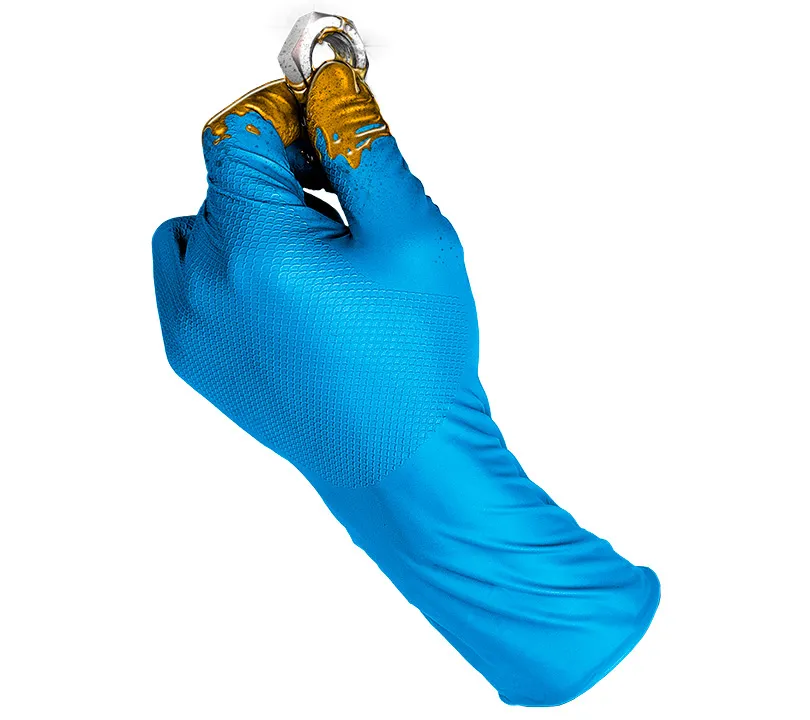 Gants en Nitrile GRIPPAZ® by JUBA® - 590BL GRIPPAZ Dorso