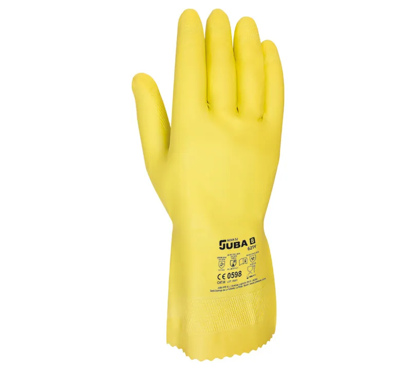 Latex Gloves Juba - 621Y NOVA 52 Dorso