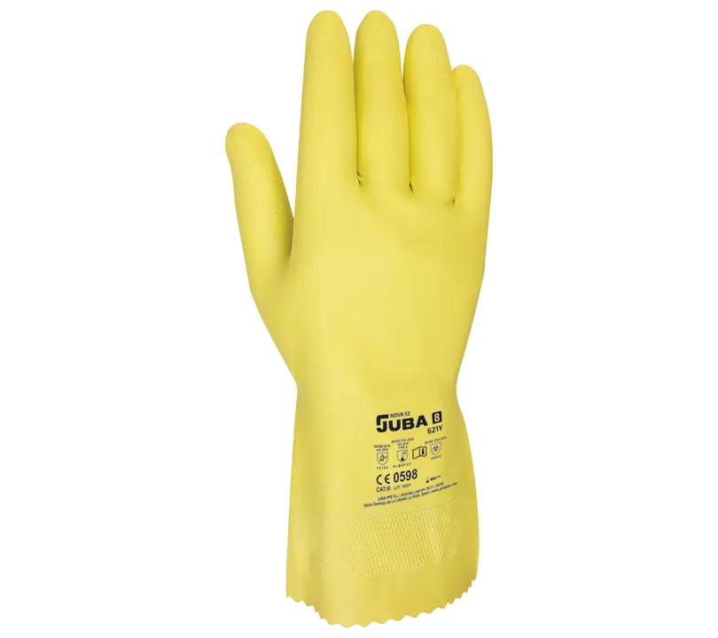 Latex Gloves Juba - 621Y NOVA 52 Dorso