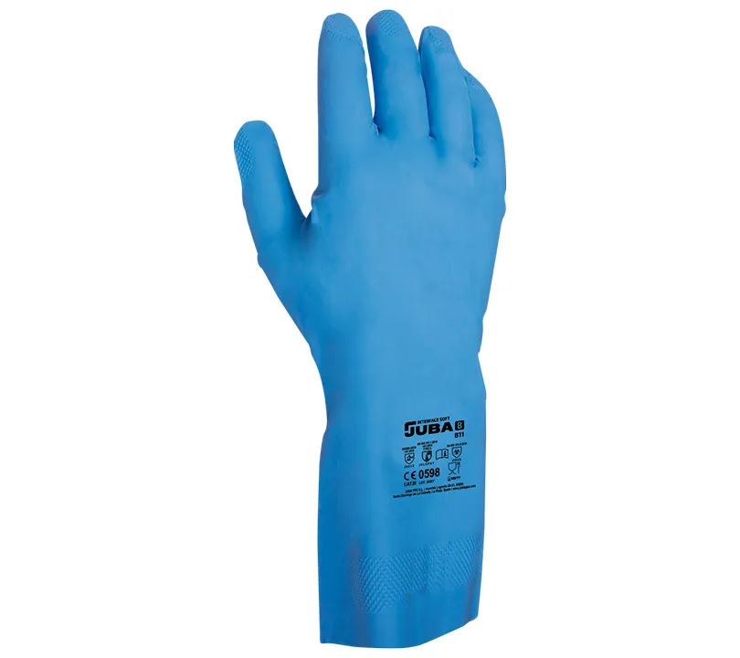 Nitrile Gloves Juba - 811 INTERFACE SOFT Dorso