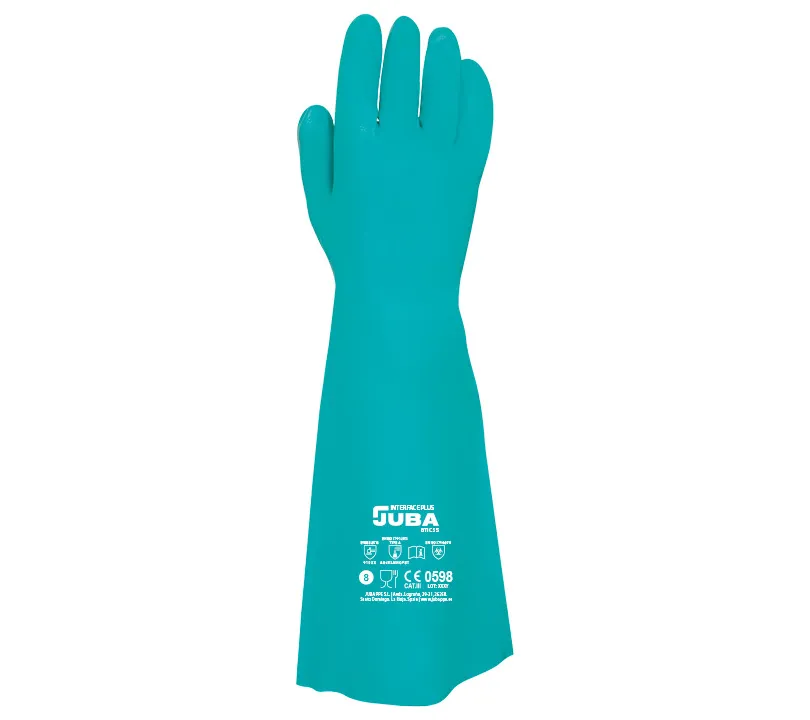 Nitrile Gloves Juba - H811C55 GARDEN Dorso