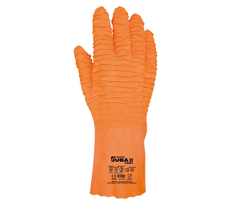 Latex Gloves Juba - G16800 FISHERMAN Dorso