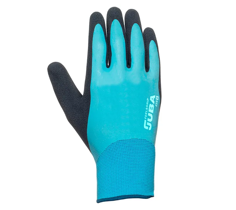 Latex Gloves Juba - H259 FEEL & GRIP SPLASH Dorso