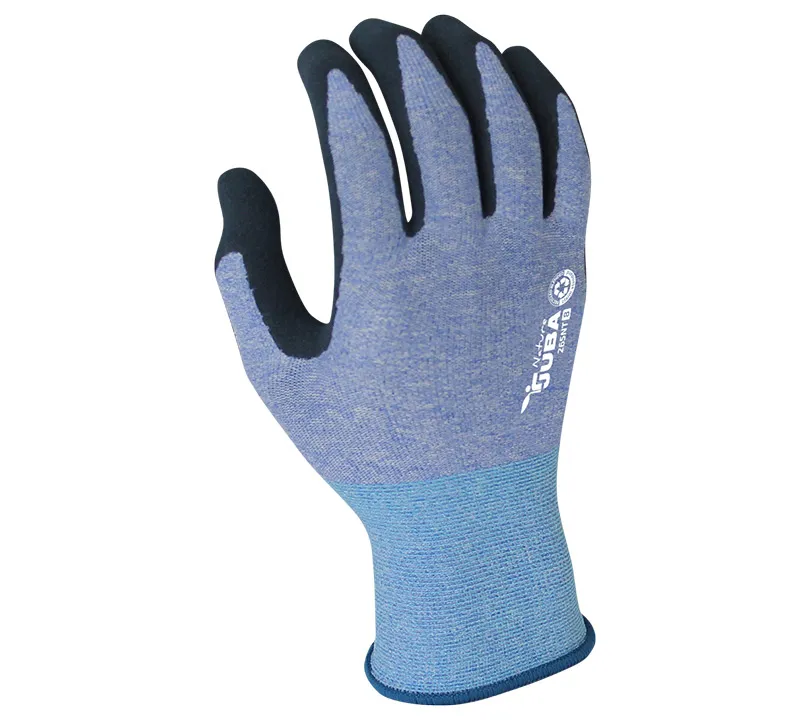 Latex Gloves Juba - H265NT NATURE Dorso