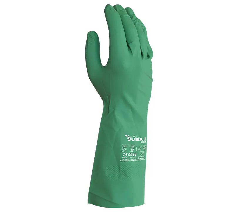 Gants en Nitrile Juba - H624NT NATURE Dorso