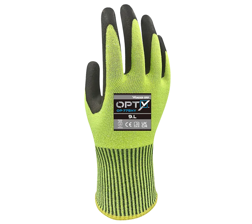 PU Gloves Wonder Grip - HOP775HY OPTY Dorso