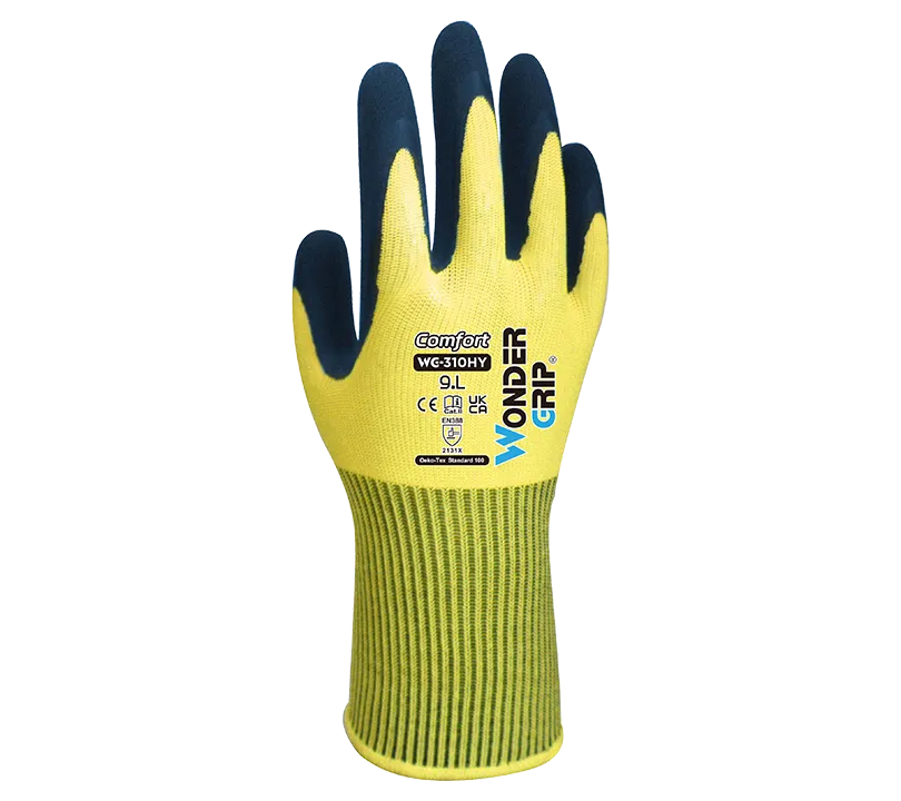 Guantes de látex Wonder Grip - HWG310HY COMFORT Dorso