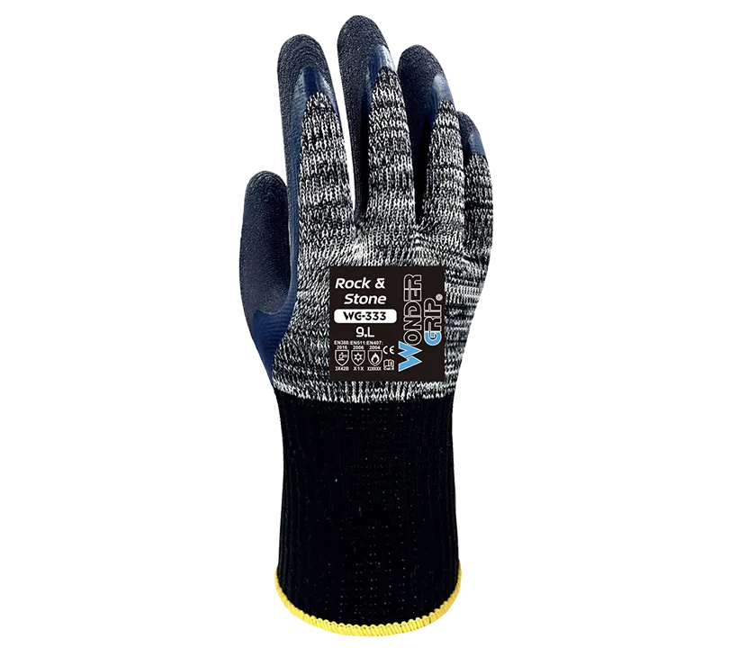 Guantes de látex Wonder Grip - HWG333 ROCK & STONE Dorso