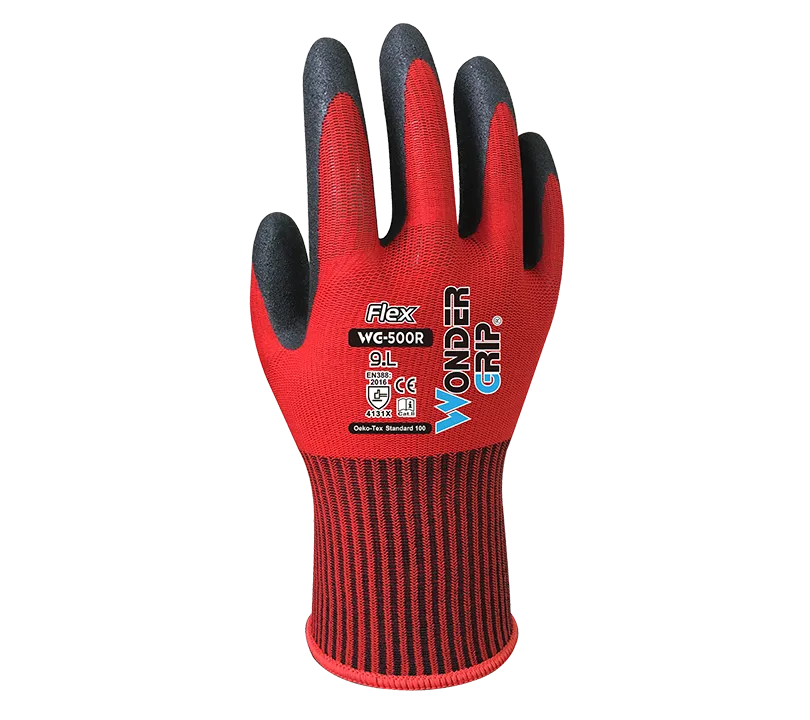 Guantes de nitrilo Wonder Grip - HWG500R WG FLEX Dorso