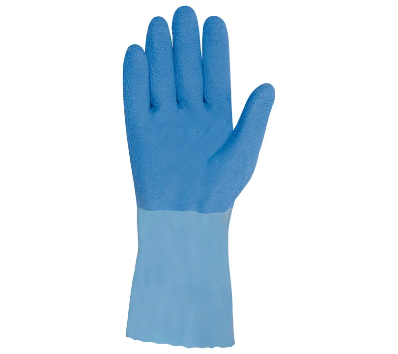 Latex Gloves Juba - 5830 BLUE GRAB Palma