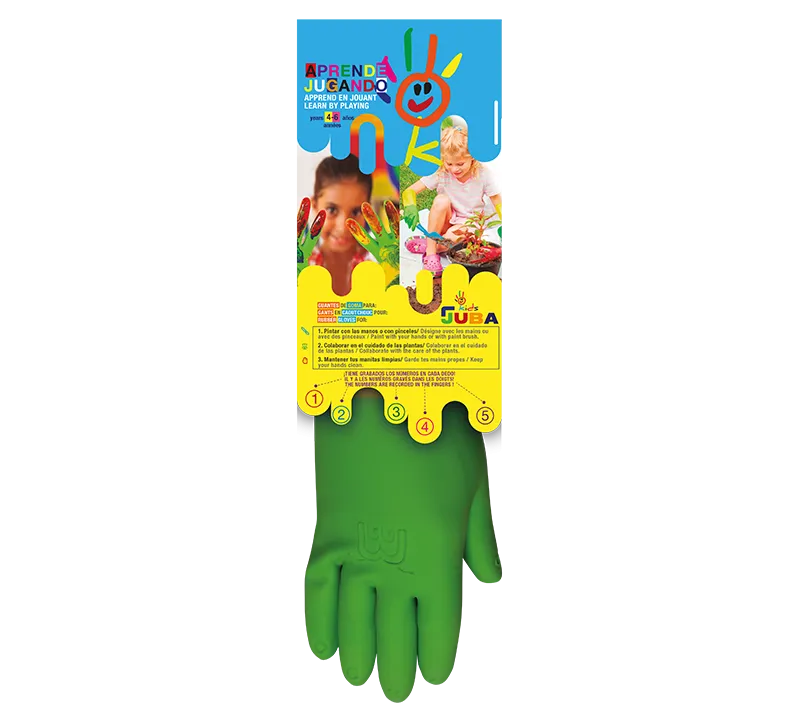 Guantes de látex Juba - H264 GARDEN Palma