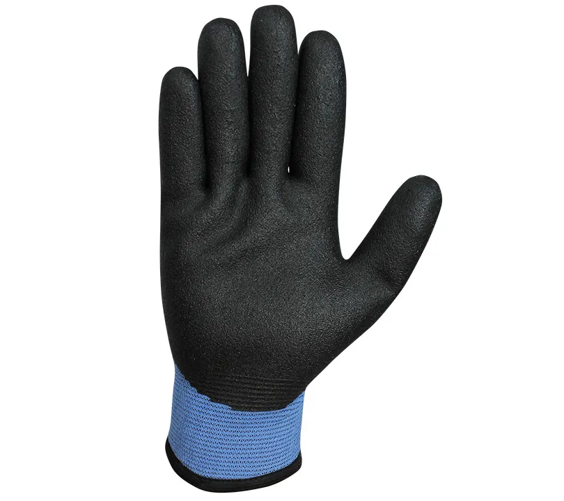 PVC Gloves Juba - H5130HCW ICE BLUE Palma