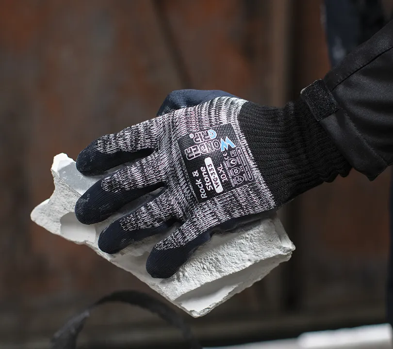 Guantes de látex Wonder Grip - HWG333 ROCK & STONE Uso