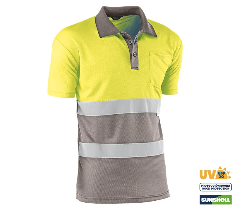 Polos High visibility CAT II - HV720BCGRIS GALES