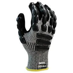 Gants en Nitrile Juba - 4550IM IMPACT guantes para automocion con refuerzo juba